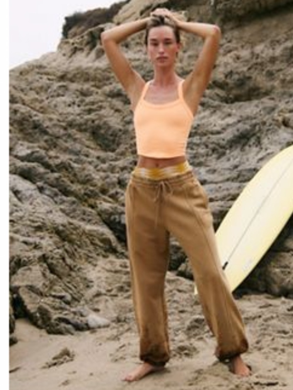 Sprint To The Finish Pants in Camel